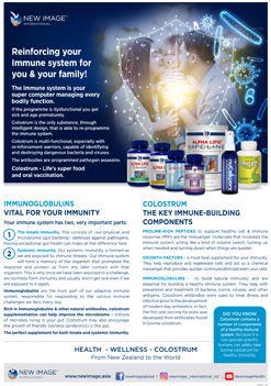 New Image Alpha Lipid Lifeline colostrum health products South Africa - Product Articles